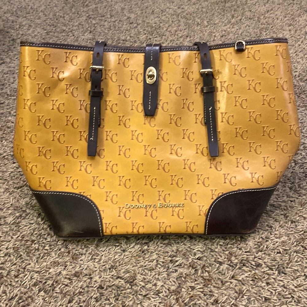 Dooney & Bourke KC Royals Derby Tote.  Good used condition.